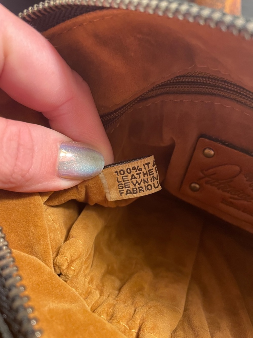Patricia Nash Suede Wristlet - Picture 12 of 15